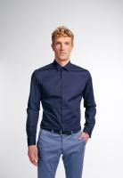8424-19-Z181 - Мужская рубашка ETERNA, синяя 8424-19-Z181 - Мужская рубашка ETERNA, синяя