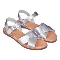 Женские сандалии Clarks, серебряные, арт: 26139429