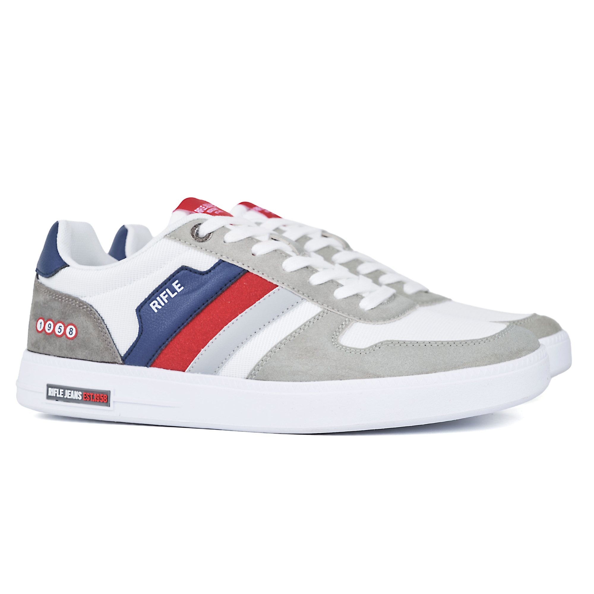 Мужские кеды Rifle, белые