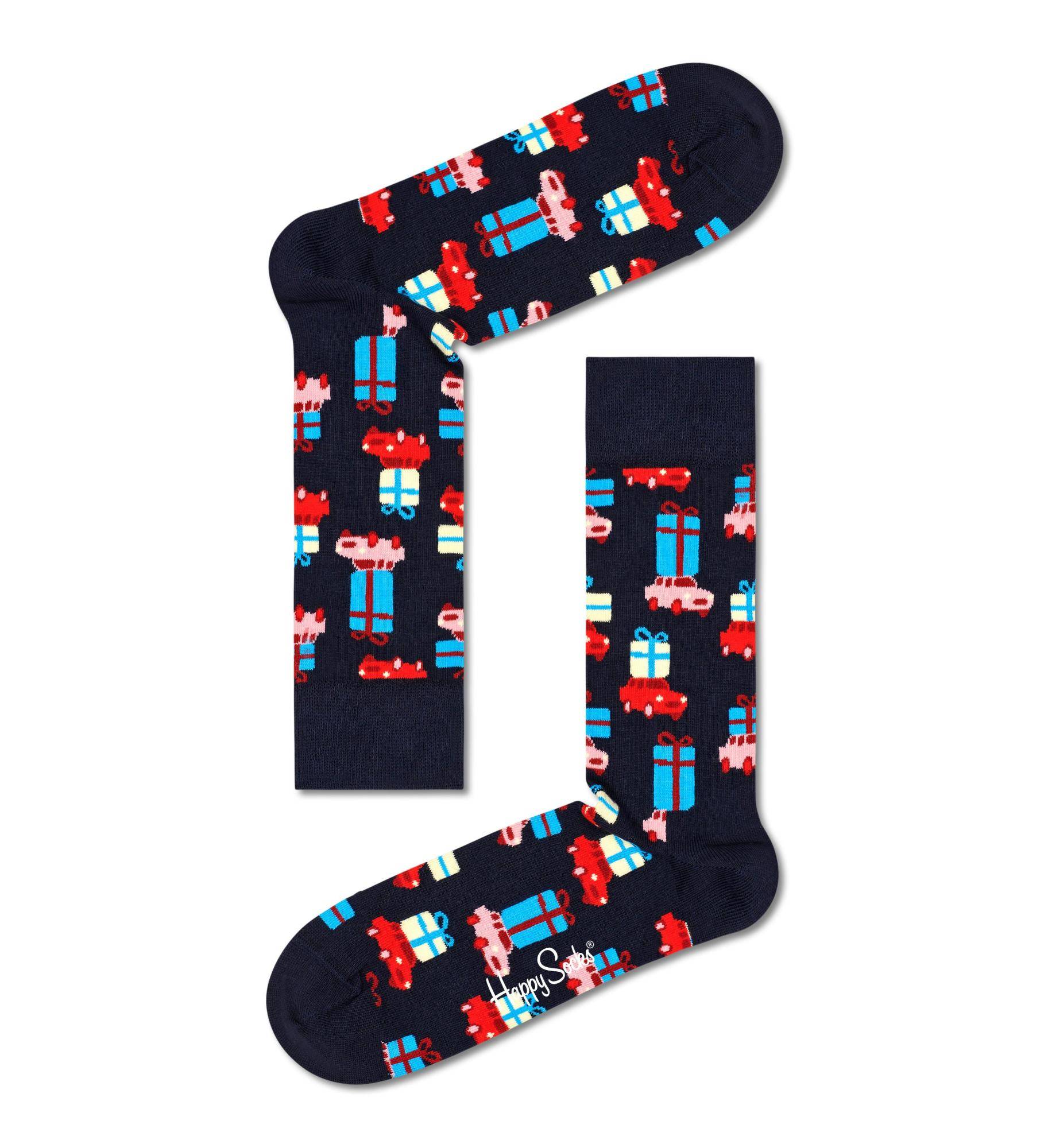 Носки Happy socks Holiday Shopping Sock HSS01 6500, размер 29 - фото 1