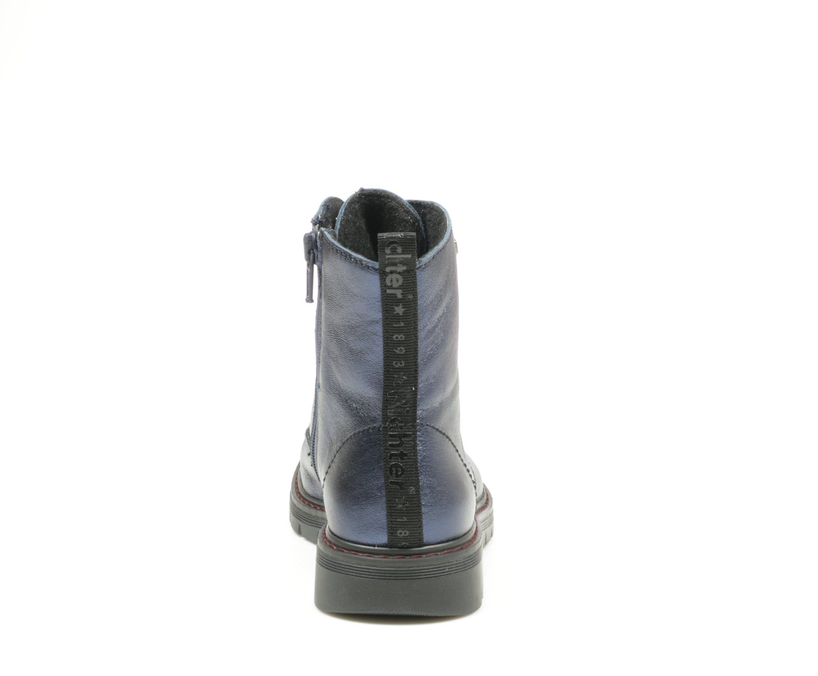 Детские высокие ботинки Richter (Prisma boot 4601-2161-7200), синие, цвет синий, размер 34 - фото 4