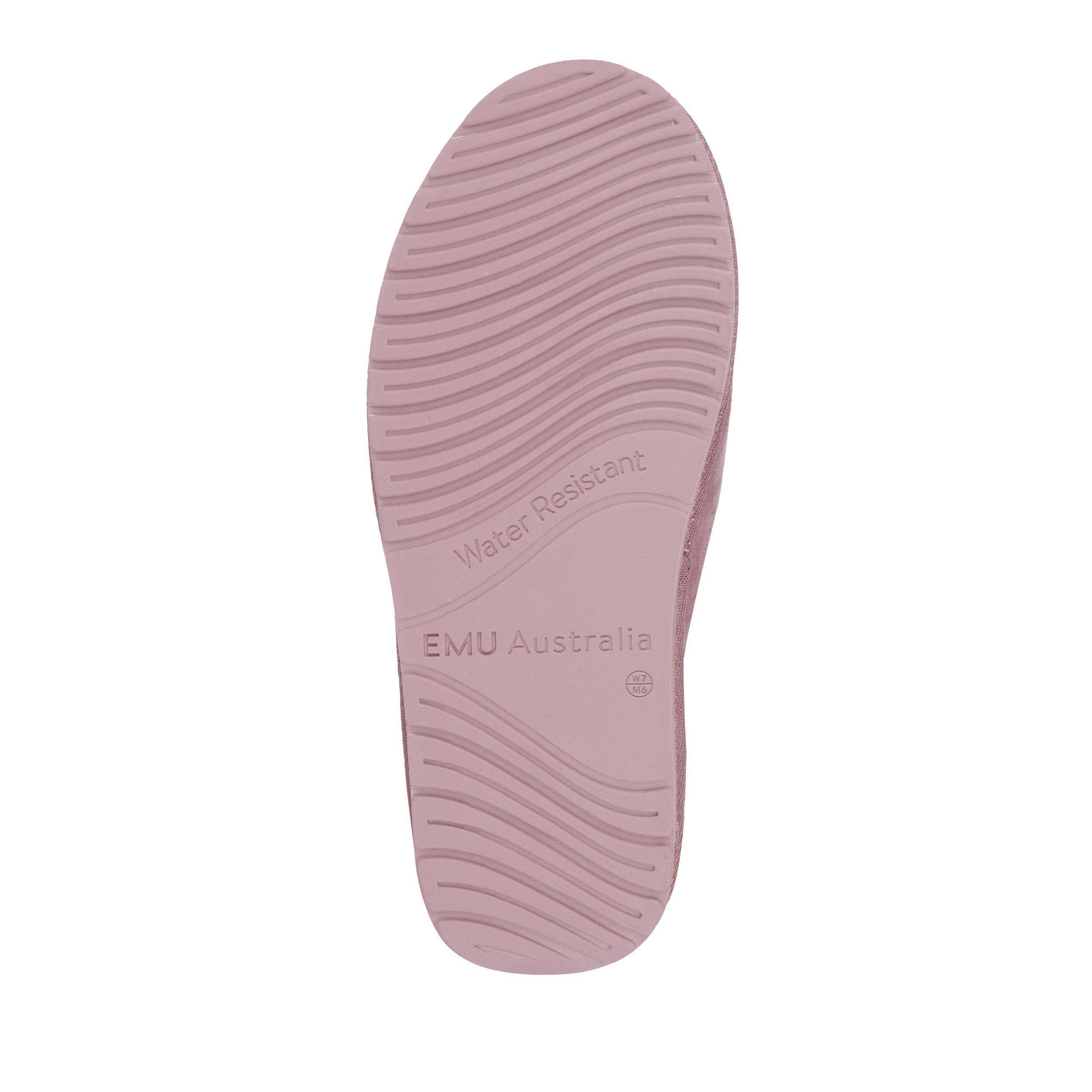 Женские ботинки из овчины (угги) EMU Australia (Rigel W12600), розовые, цвет розовый, размер 39 - фото 6