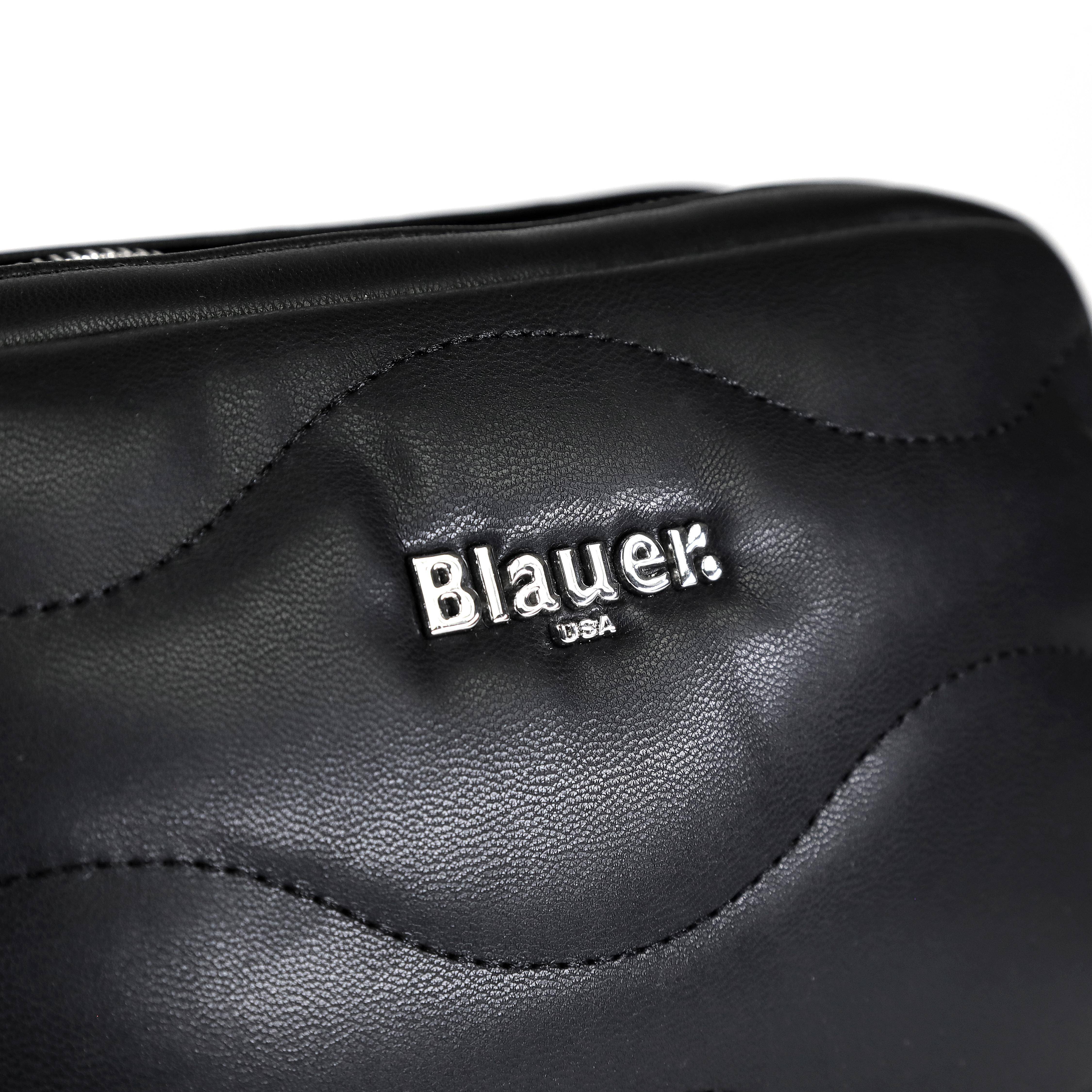 Женская сумка Blauer, черная, цвет черный, размер ONE SIZE - фото 5