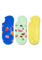 3-Pack Fruit No Show Sock FRU39 - 3-Pack Fruit No Show Sock FRU39