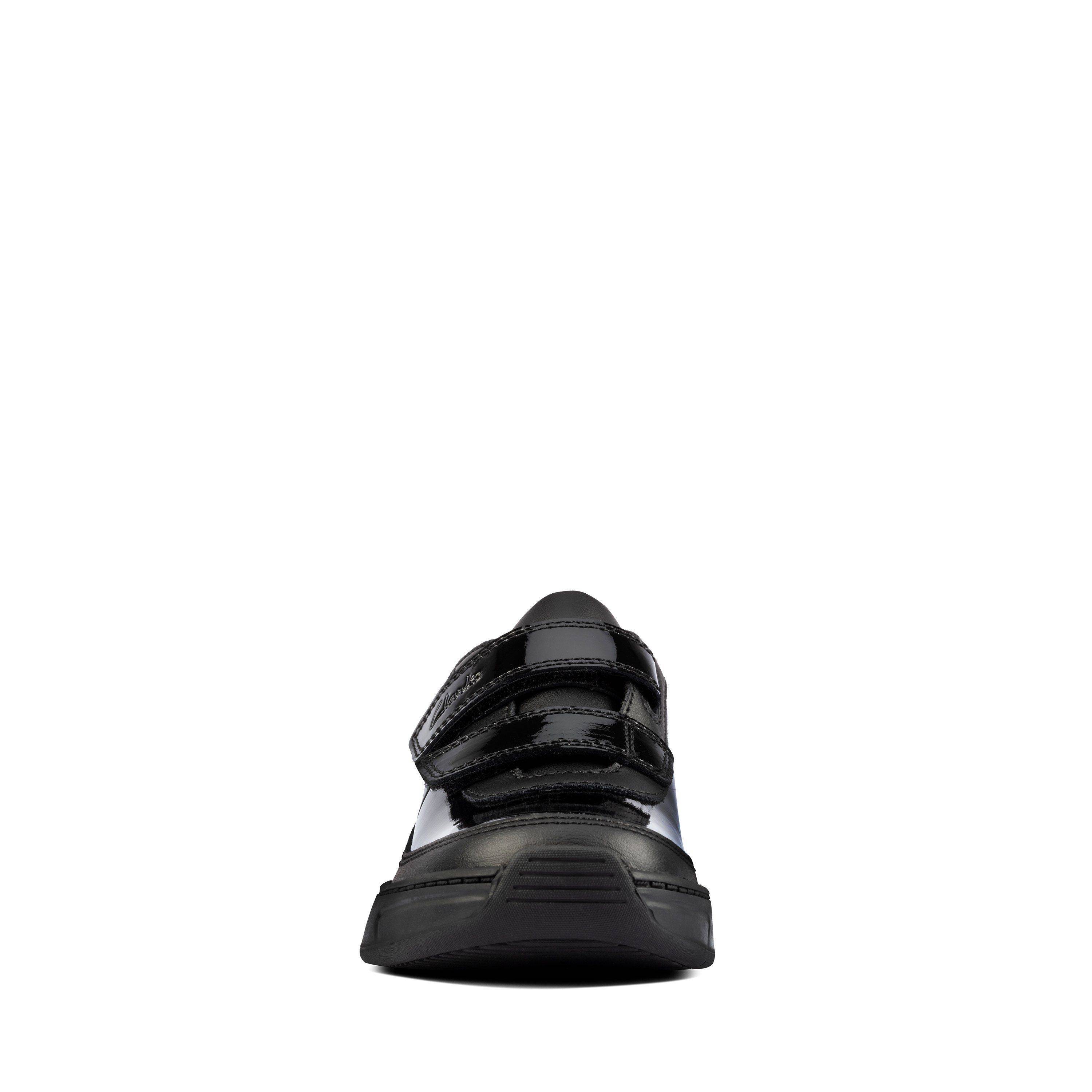 Детские кроссовки Clarks (Vibrant Glow K 26162161), черные, цвет черный, размер 32 - фото 3
