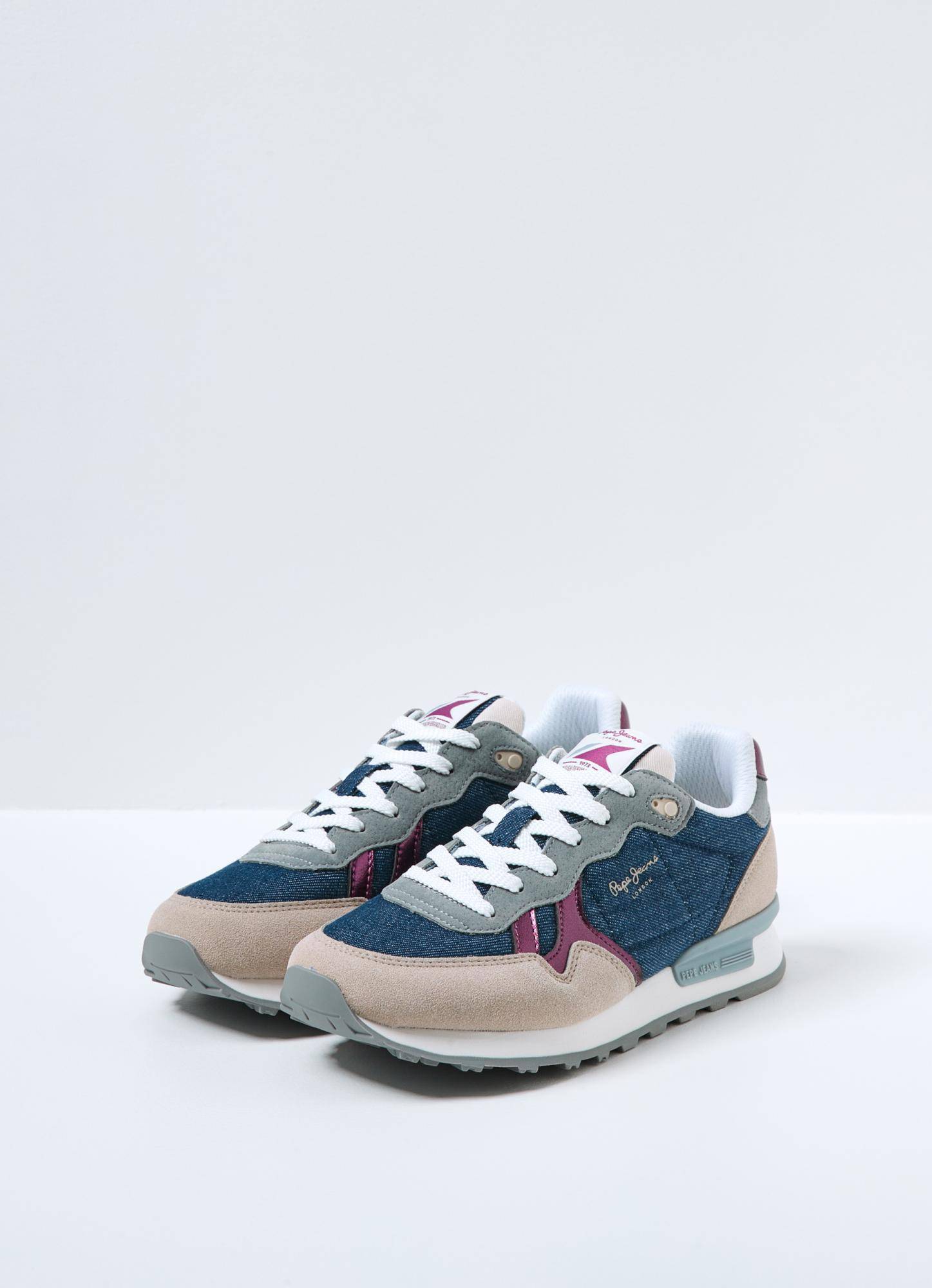 

Женские кроссовки Pepe Jeans London (BRITT W CUTE PLS31320), синие, Синий