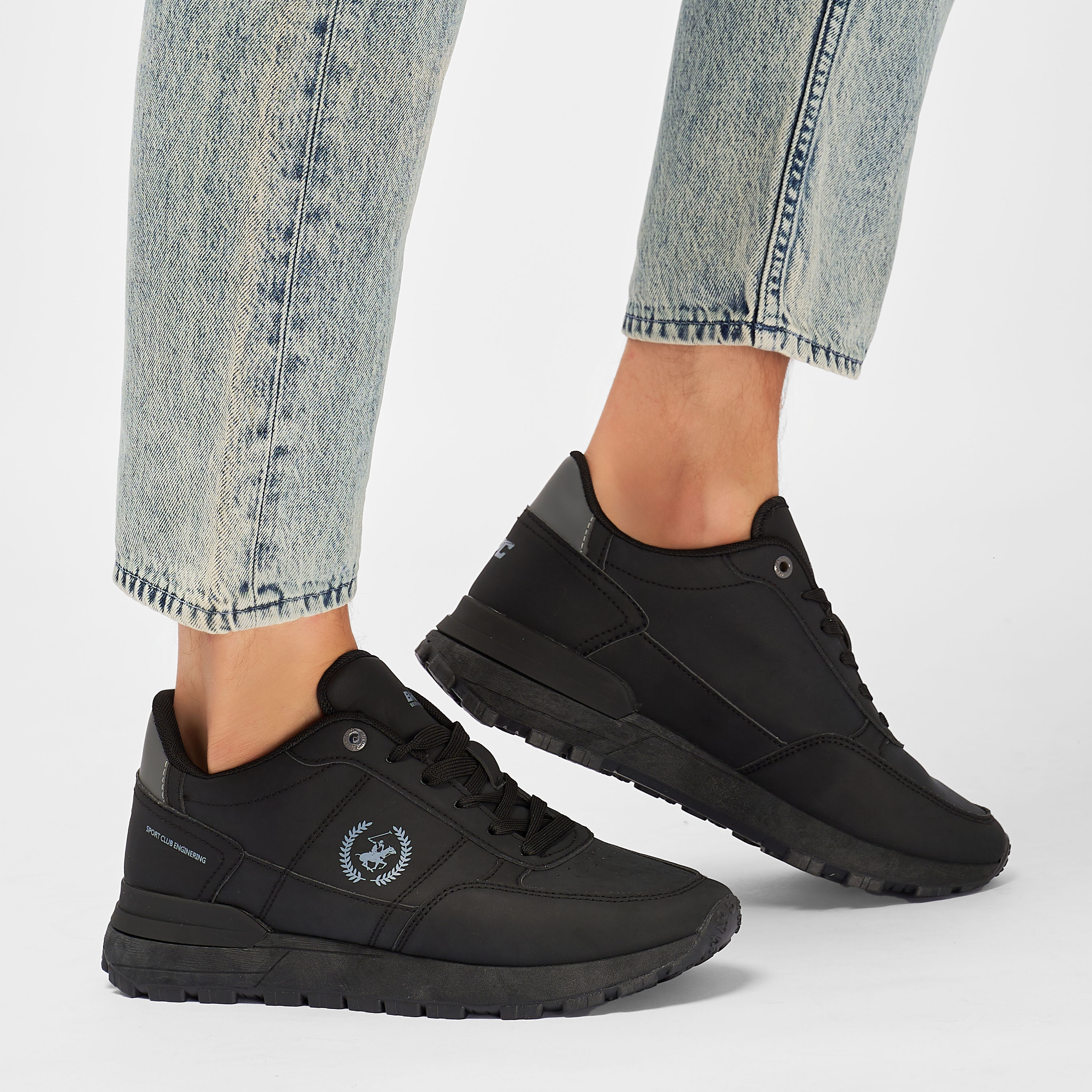 

Мужские кроссовки Beverly Hills Polo Club, черные, Черный