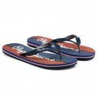 Мужские вьетнамки Pepe Jeans London(HAWI WATERCOLOR PMS70087), синие, арт: PMS70087