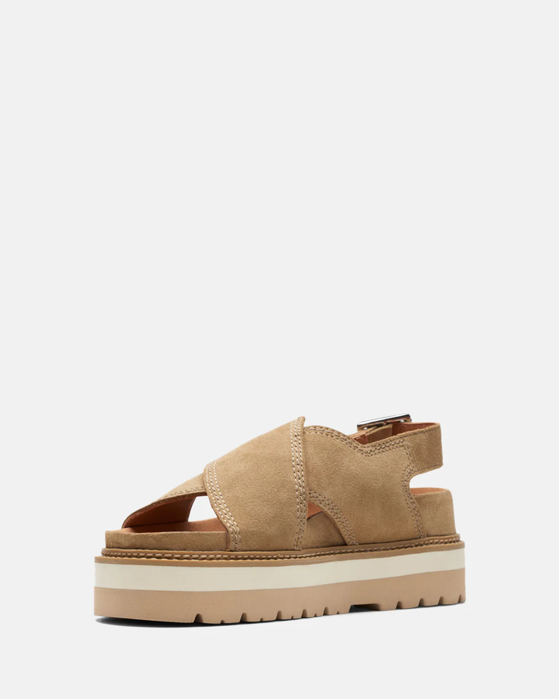 

Женские сандалии Clarks, песочные, Песочный