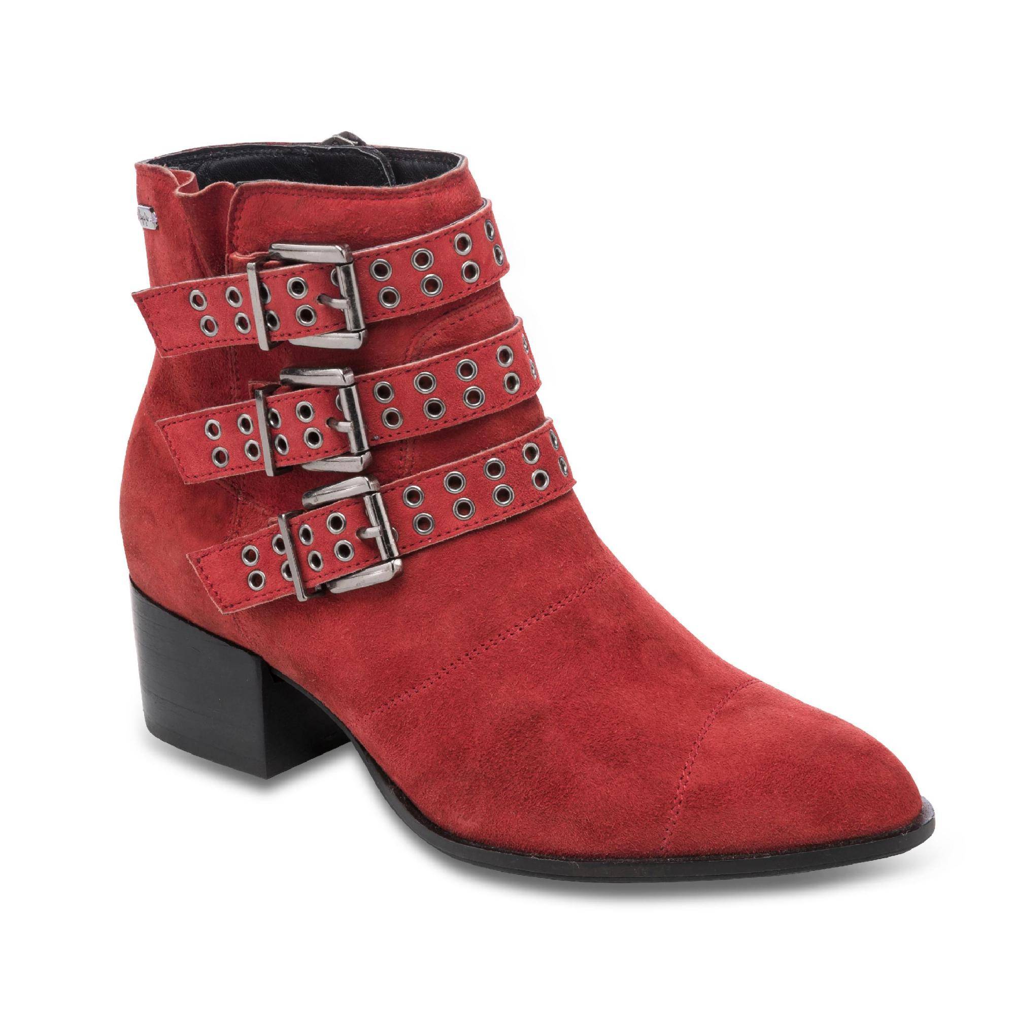 

Женские полусапоги Pepe Jeans London, красные, Красный