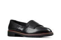 Женские лоферы Clarks(Griffin Kilt 26150406), черные, арт: 26150406