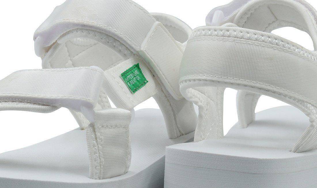 Женские сандалии United Colors of Benetton (CONVENT BTW119404), белые, цвет белый, размер 36 - фото 4