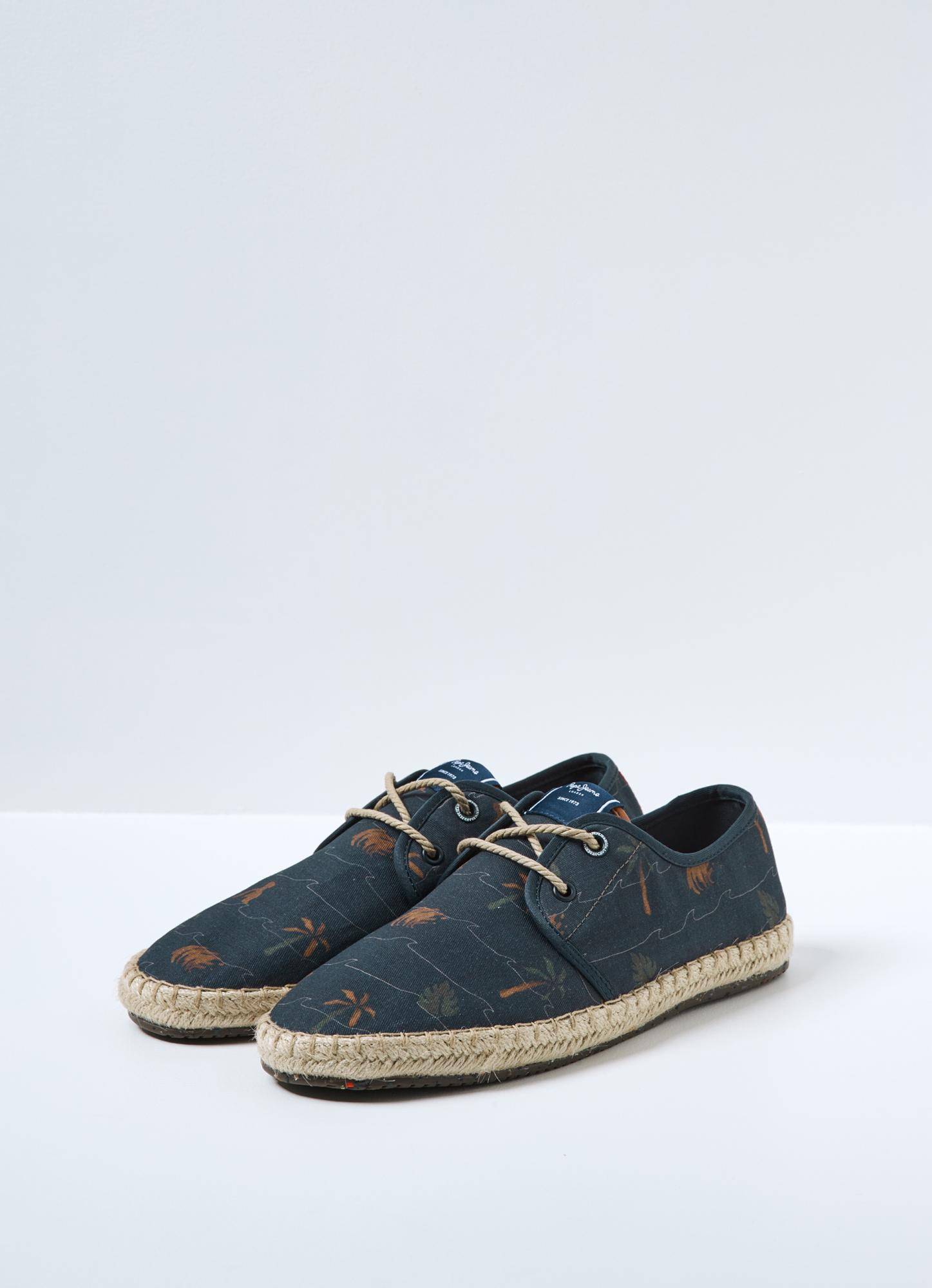 

Мужские кеды Pepe Jeans London (TOURIST PALM s_PMS10303), синие, Синий