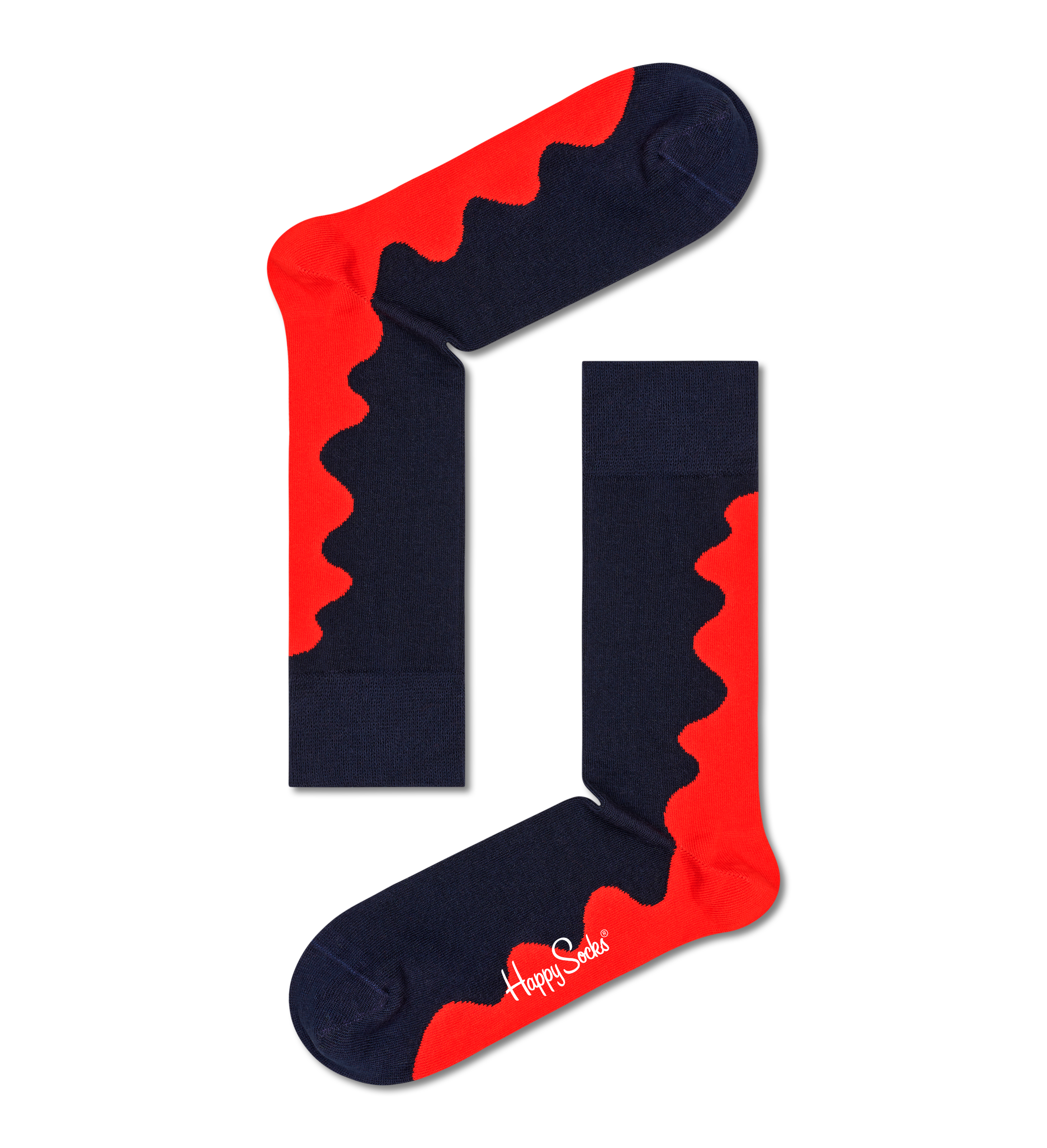 Носки Happy socks Wave Sock WAV01 6500, размер 25 - фото 2