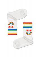 Kids Rainbow Smile Rib Sock KRBS14 - Kids Rainbow Smile Rib Sock KRBS14