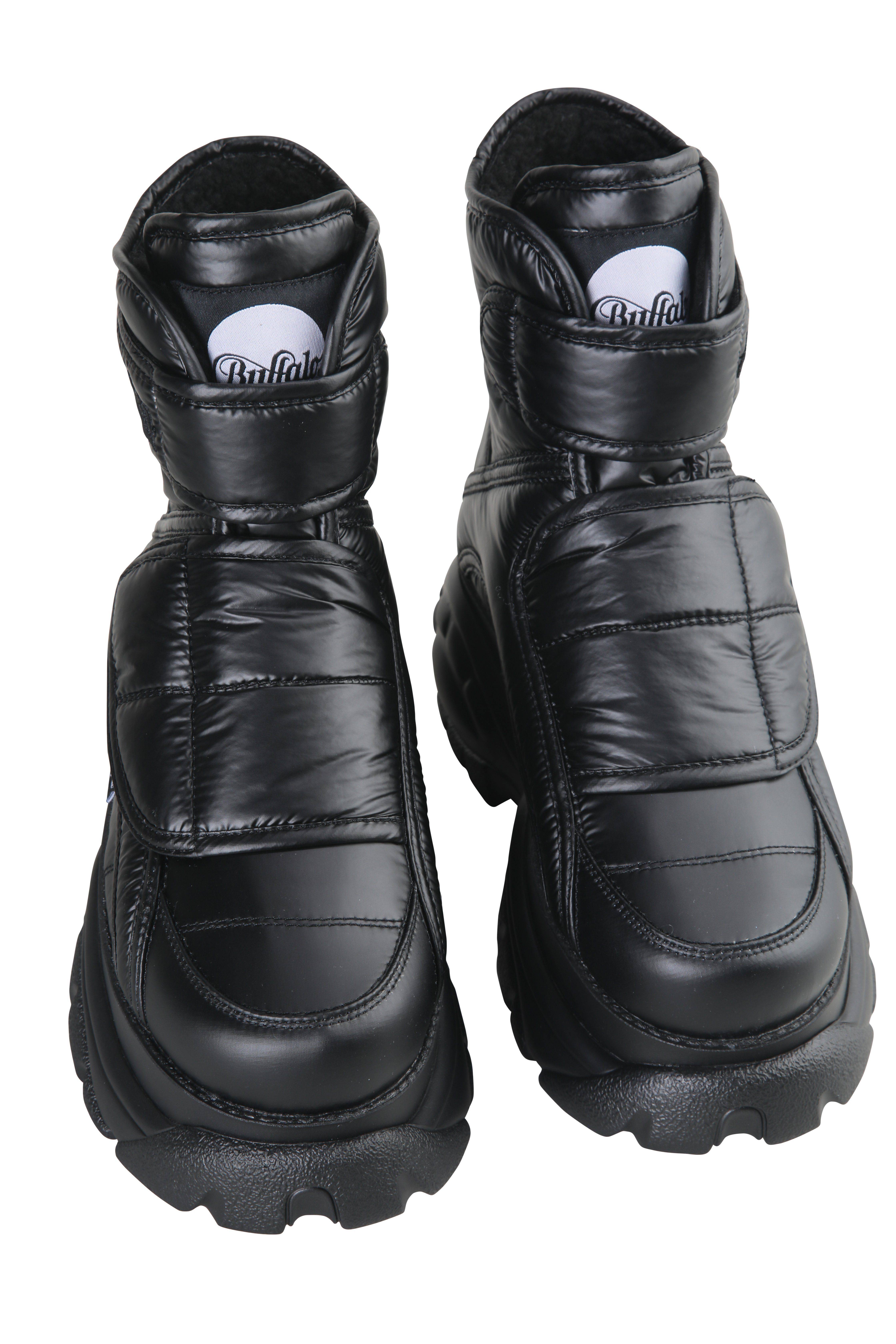 Купить Женские высокие ботинки Buffalo shoes, цвет черный, Модель: 1360-14,  арт: 1534100 - нет в наличии