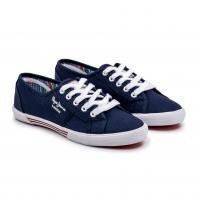 Женские кеды Pepe Jeans London(ABERLADY BASIC 17 PLS30500), синие, арт: PLS30500