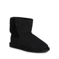 Женские полусапоги из овчины (угги) EMU Australia(Wheaton Mini W12444), черные, арт: W12444