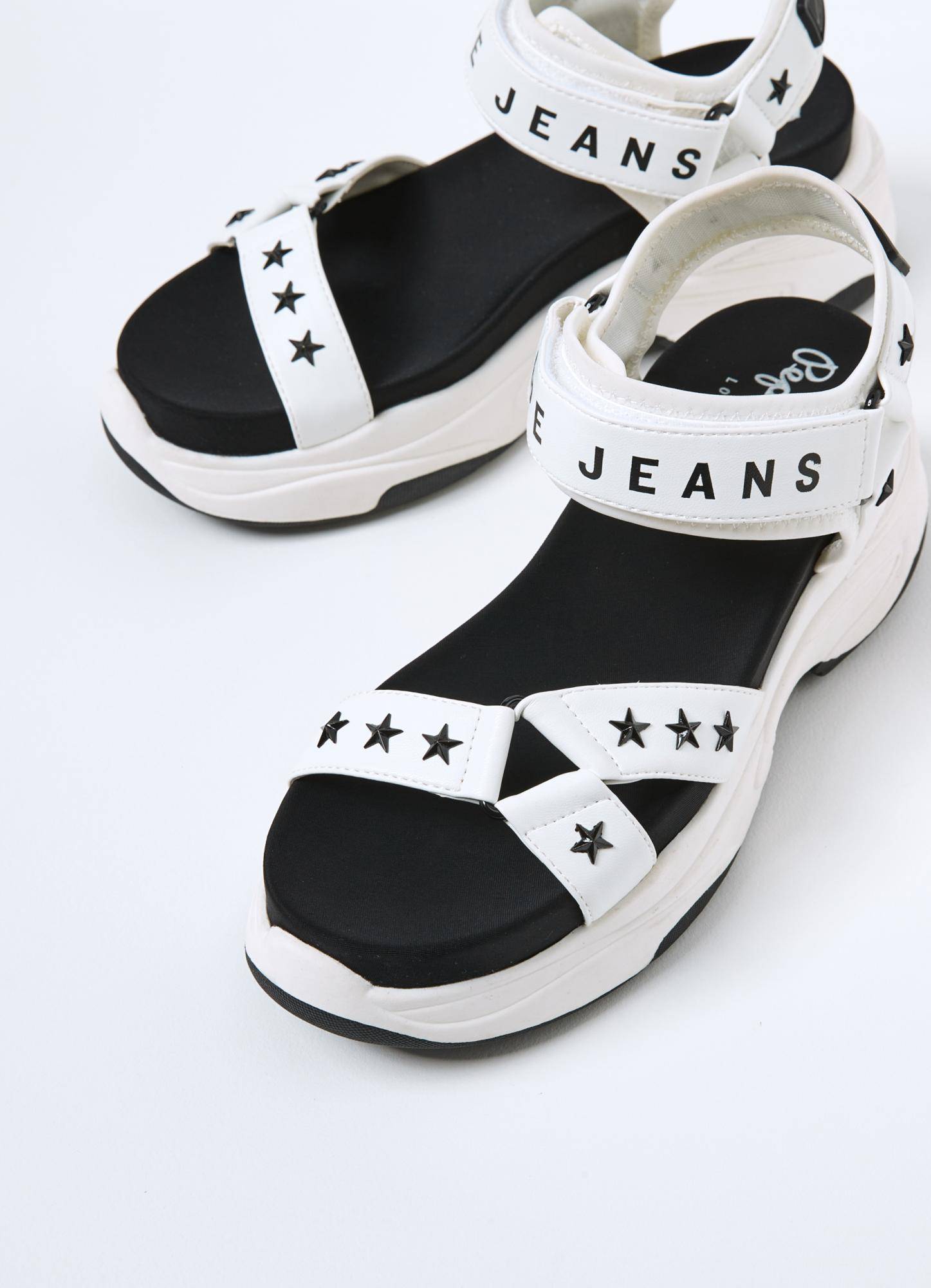 

Женские сандалии Pepe Jeans London (GRUB STAR s_PLS90567), белые, Белый