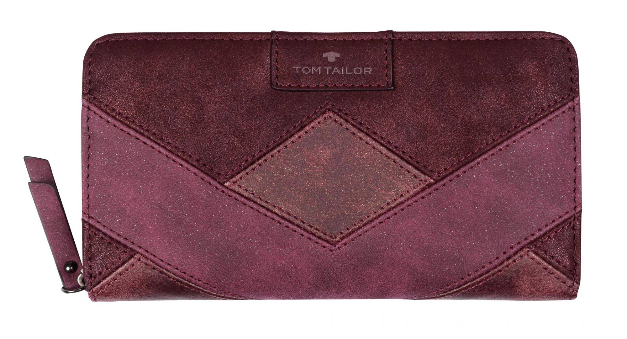 Женский кошелек Tom Tailor Bags, бордовый, Бордовый  - купить