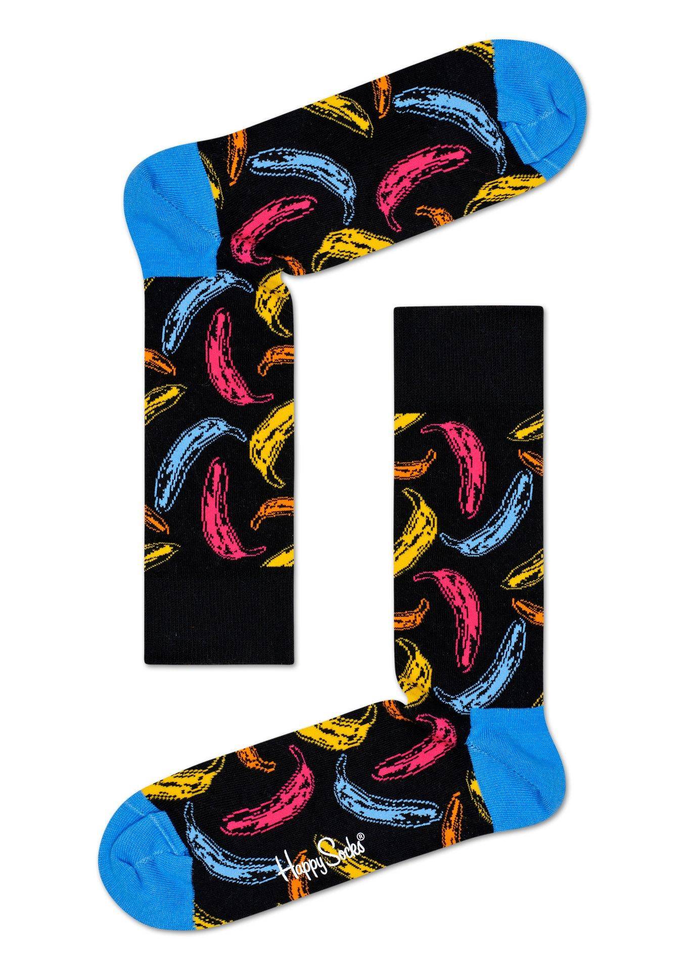 

Носки Happy socks Andy Warhol Banana Sock AWBAN01 9000