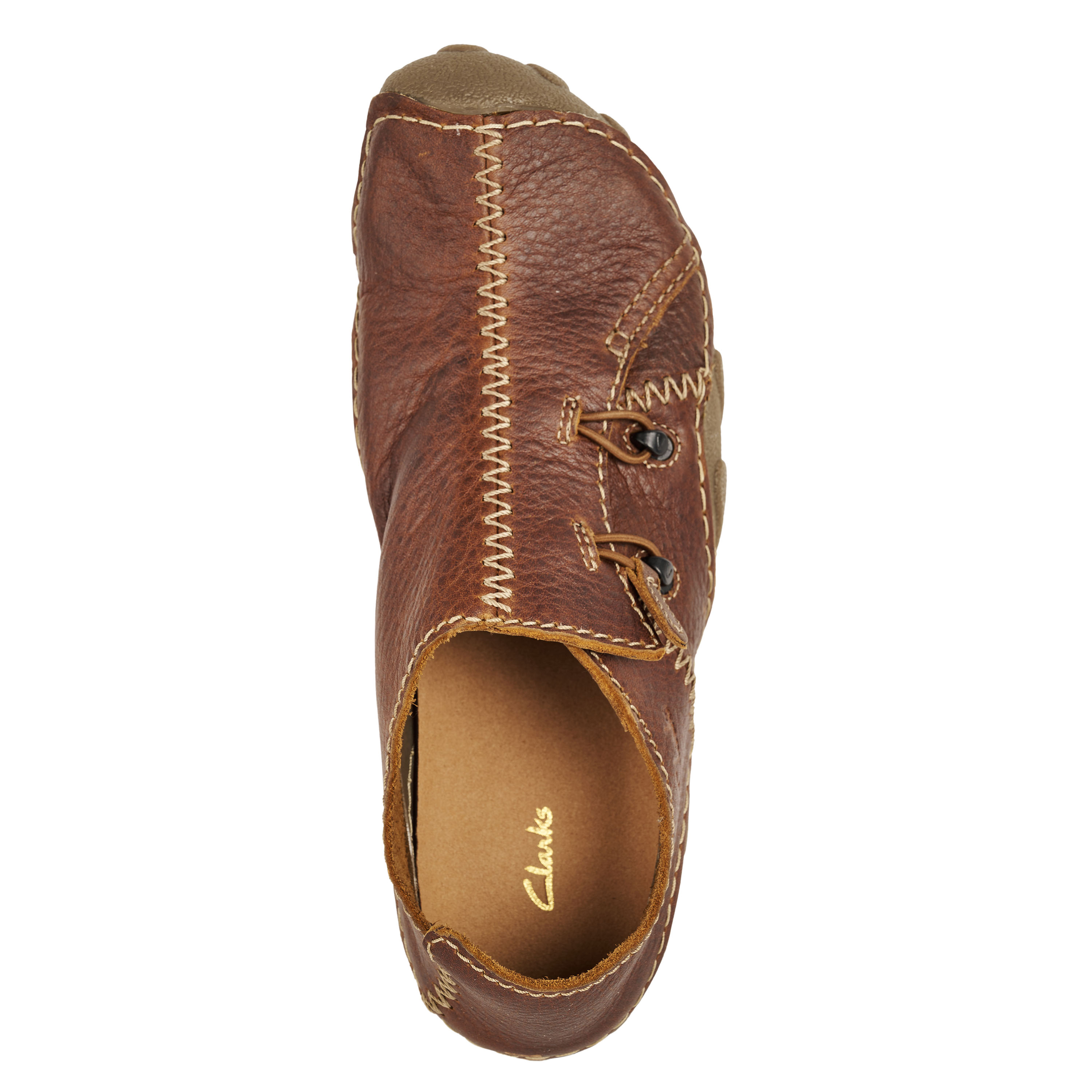

Мужские полуботинки Clarks, коричневые, Коричневый