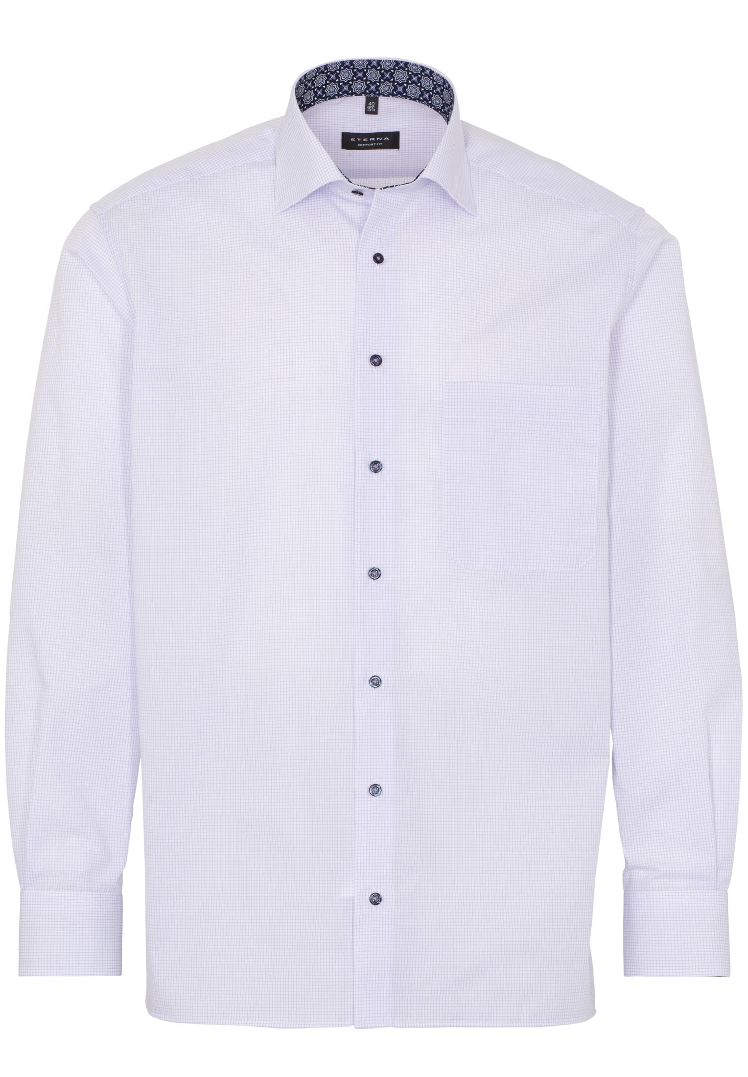 Мужская рубашка ETERNA, белая, цвет белый, размер 46 - фото 6
