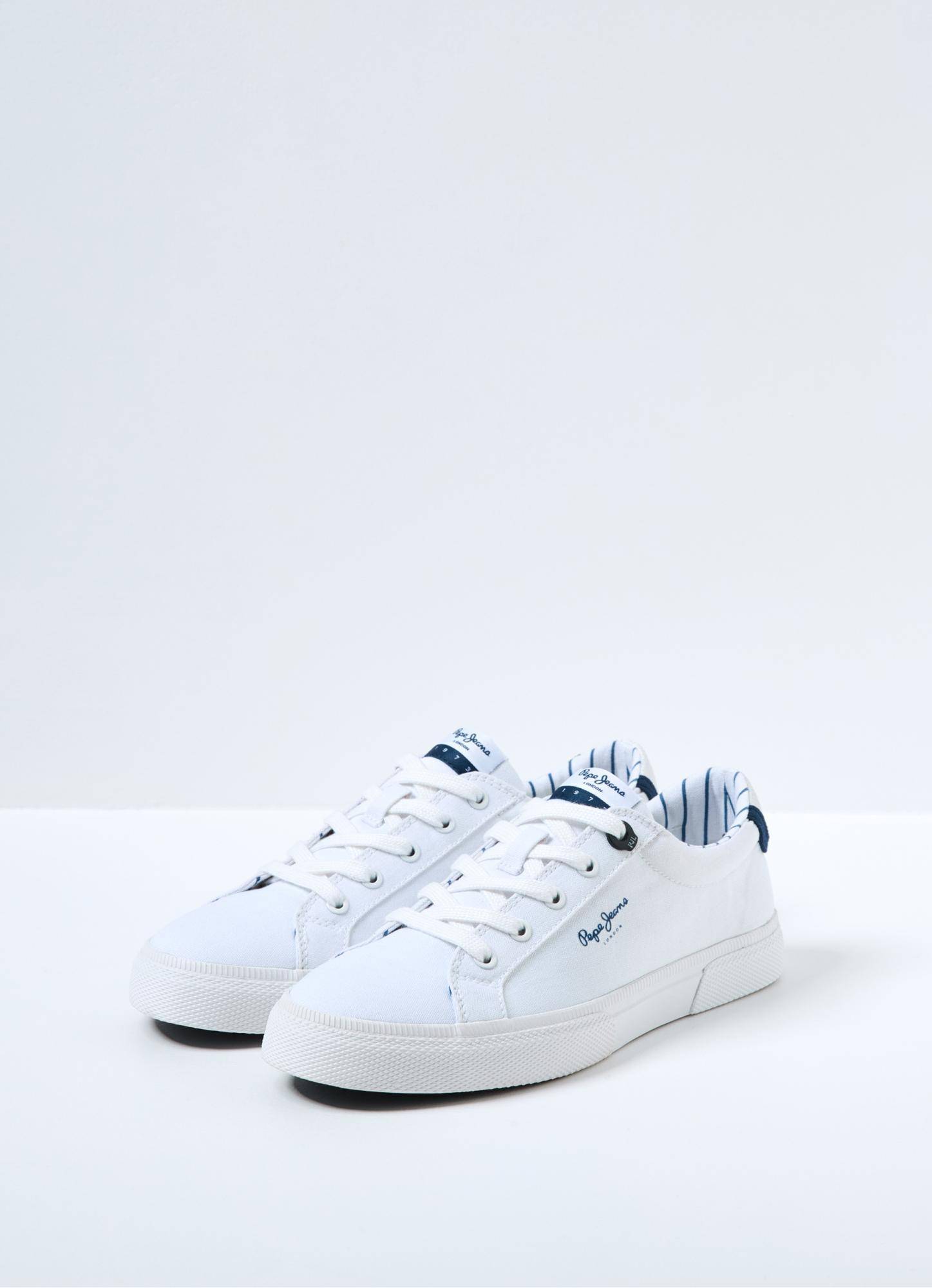 

Женские кеды Pepe Jeans London (KENTON BASS s_PLS31293), белые, Белый