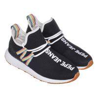 Женские кроссовки Pepe Jeans London, черные, арт: PLS30844