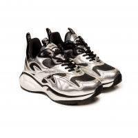 Женские кроссовки Buffalo shoes(CAI 1630181), серебряные, арт: 1630181