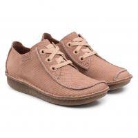 Женские полуботинки Clarks(Funny Dream 26147572), розовые, арт: 26147572