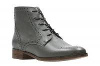 Женские высокие ботинки Clarks(Netley Freya 26135186), серые, арт: 26135186