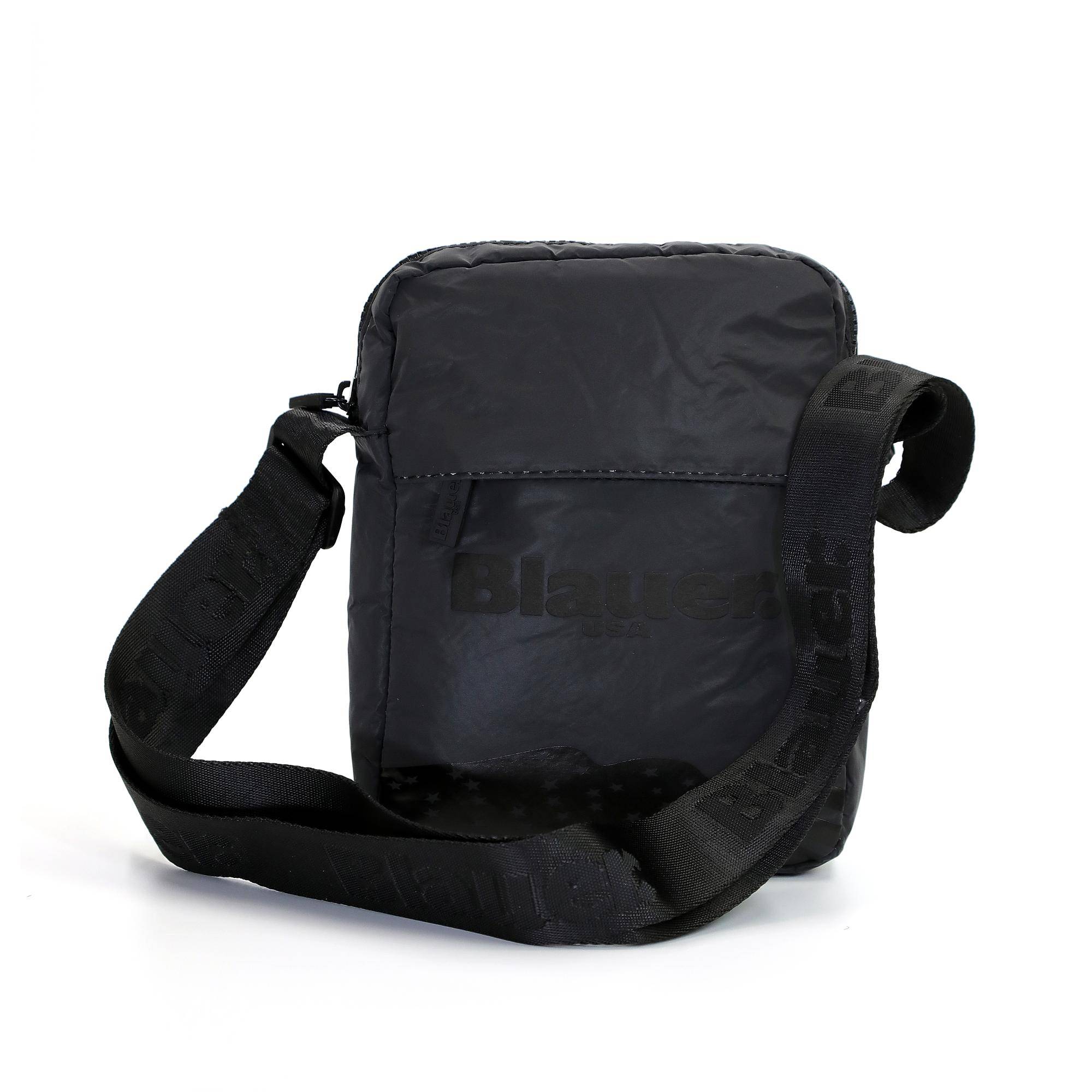 Мужская сумка Blauer, черная, цвет черный, размер ONE SIZE - фото 1