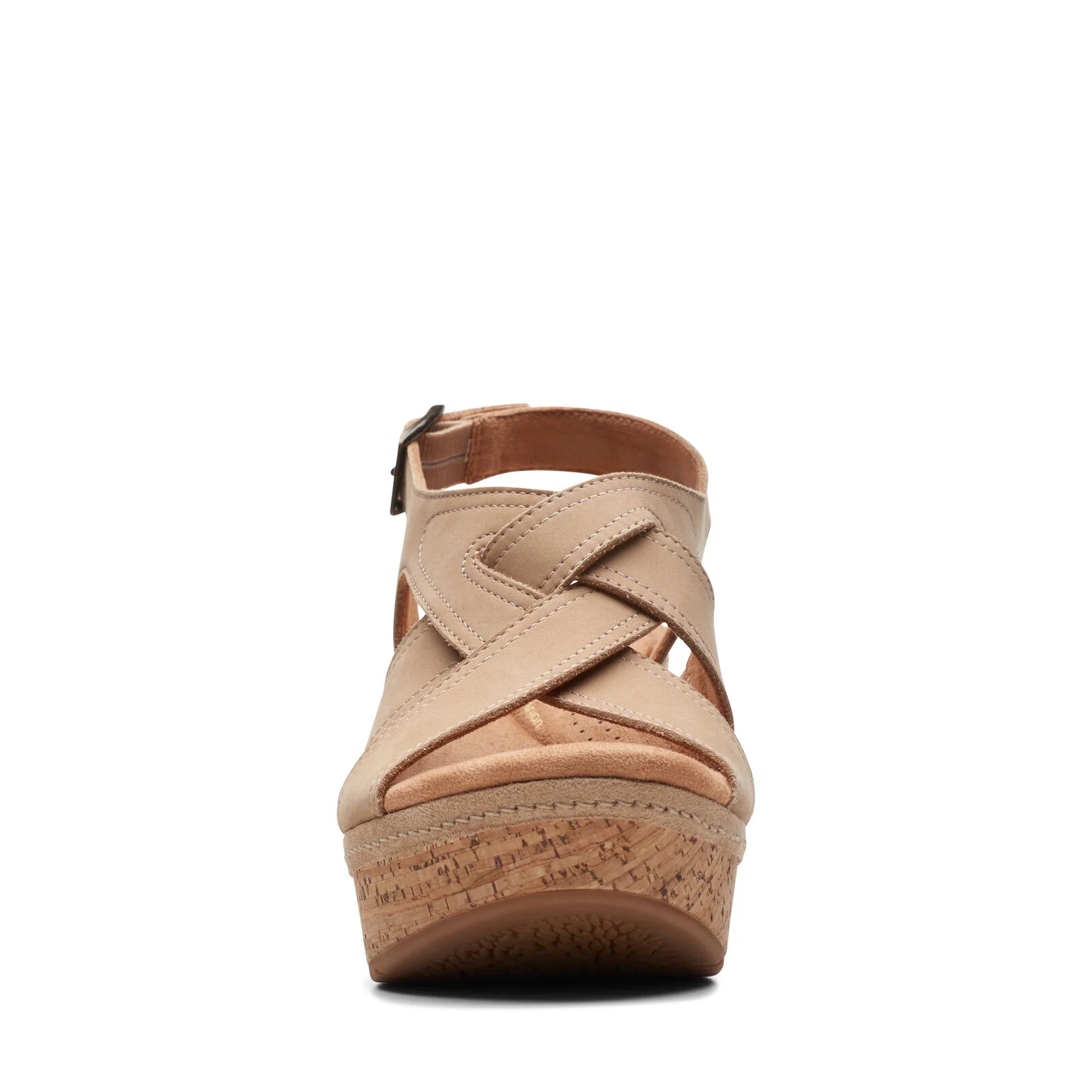

Женские босоножки Clarks, бежевые, Бежевый