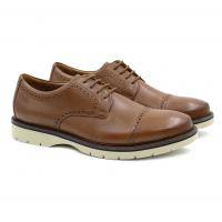 Мужские дерби брогированные Clarks (Bayhill Cap 26157906), коричневые, арт: 26157906