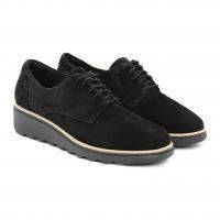 Женские дерби Clarks, черные, арт: 26136362