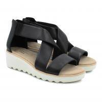 Женские босоножки Clarks, черные, арт: 26149687