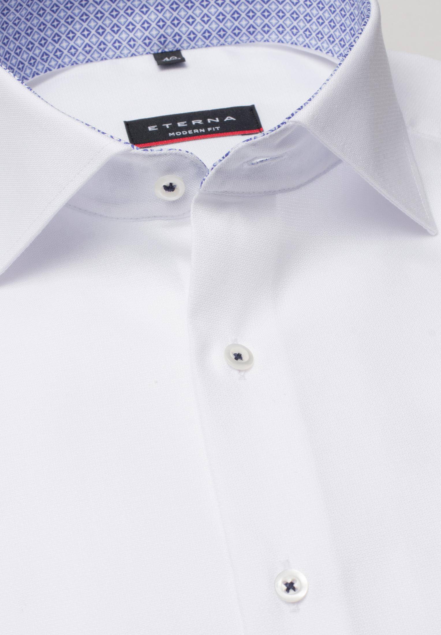 Мужская рубашка ETERNA, белая, цвет белый, размер 58 - фото 3
