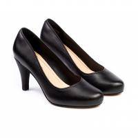 Женские туфли-лодочки Clarks, черные, арт: 26132261
