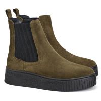 Женские челси Bugatti, оливковые, арт: 44413020-1400