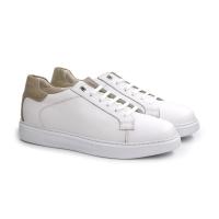 Мужские кеды Clarks, белые, арт: 22207075