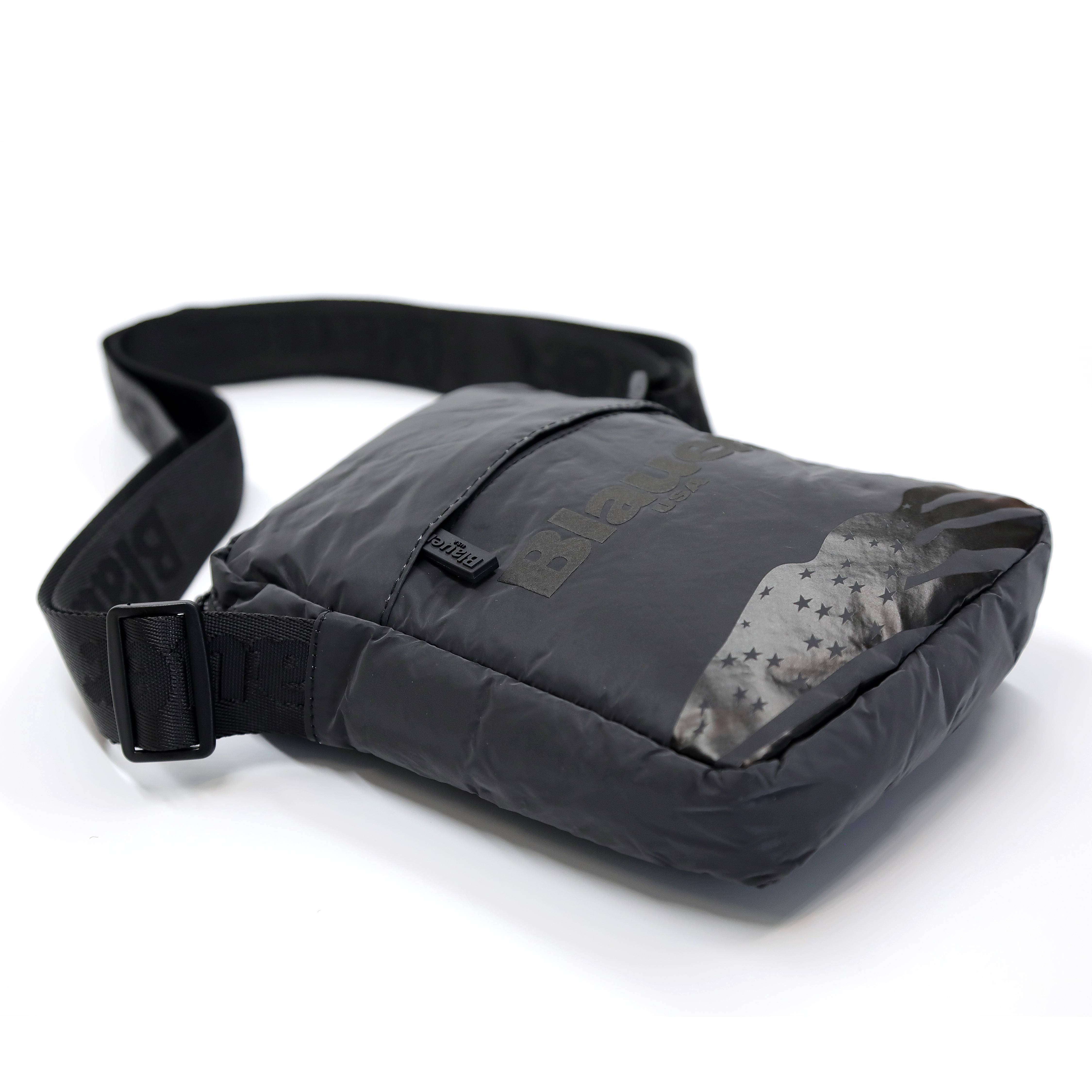 Мужская сумка Blauer, черная, цвет черный, размер ONE SIZE - фото 5