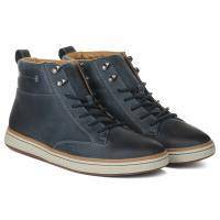 Мужские высокие кеды Clarks, синие, арт: 26128745