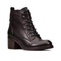Женские высокие ботинки Clarks(Thornby Lace 26147222), черные, арт: 26147222