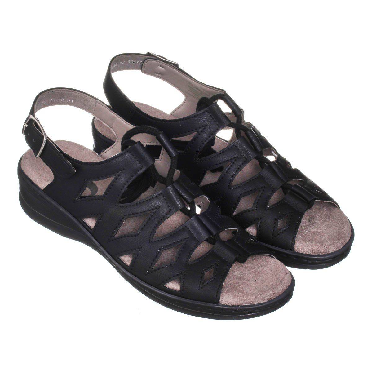 

Женские сандалии ARA(Korfu-Ang 22-56522-01), черные, Черный