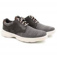 Мужские полуботинки Clarks (Bradley Lane 26157950), серые, арт: 26157950