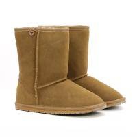 Детские сапоги из овчины (угги) EMU Australia, коричневые, арт: T10102
