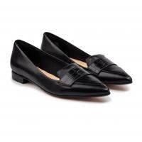 Женские лоферы Clarks, черные, арт: 26149265