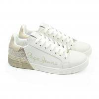 Женские кеды Pepe Jeans London, золотые, арт: PLS31133