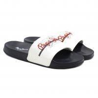 Женщины сланцы Pepe Jeans London(SLIDER FLAG PLS70097), белые, арт: PLS70097